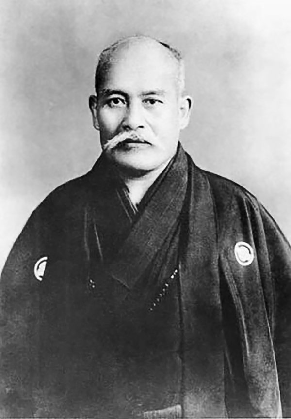 Morihei Ueshiba (1883–1969), fundador de l'Aikido, l'any 1939.